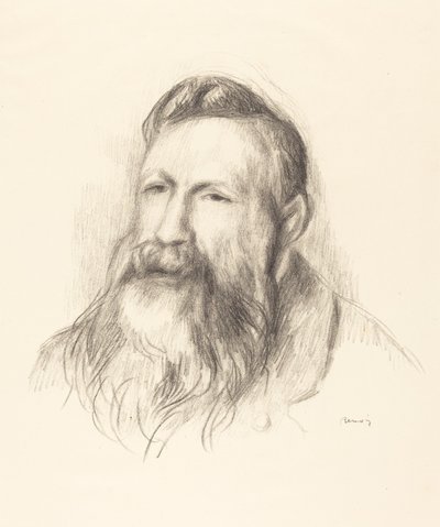 Auguste Rodin, c. 1910. od Pierre Auguste Renoir