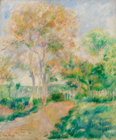 Podzimní Krajina od Pierre Auguste Renoir