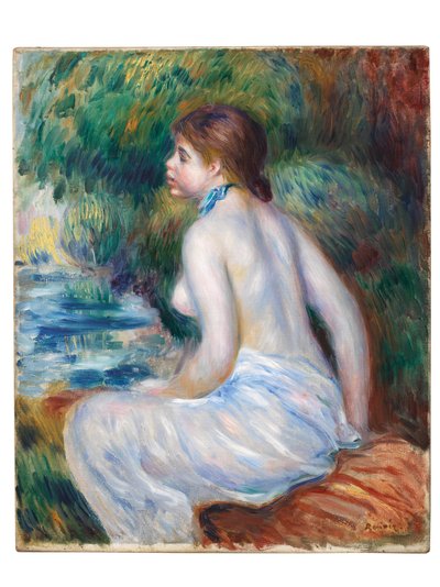 Koupající sezení, 1890 od Pierre Auguste Renoir