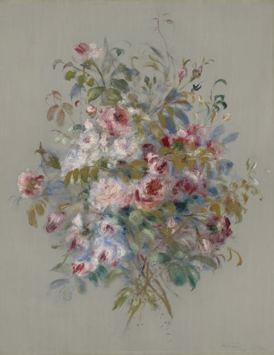 Kytice růží, 1879 od Pierre Auguste Renoir