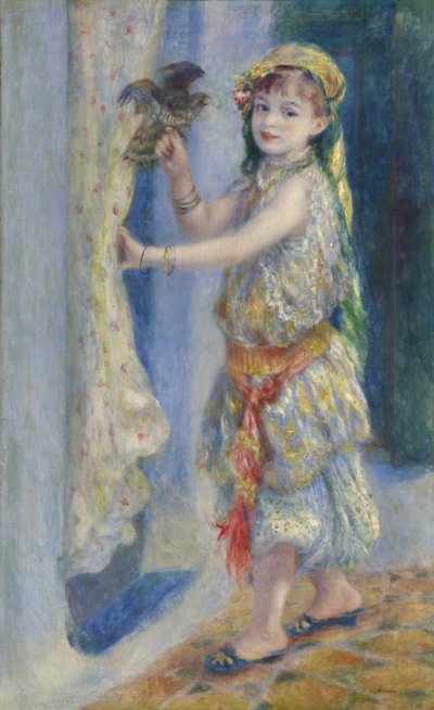Dítě s ptákem od Pierre-Auguste Renoir