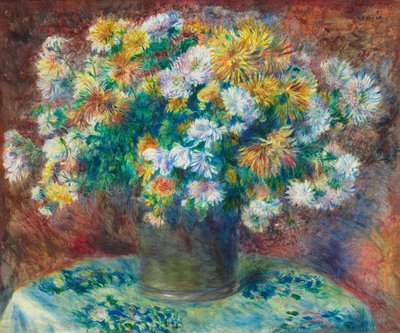 Chryzantémy od Pierre Auguste Renoir