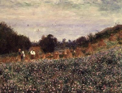 Venkov v Bernevalu od Pierre Auguste Renoir