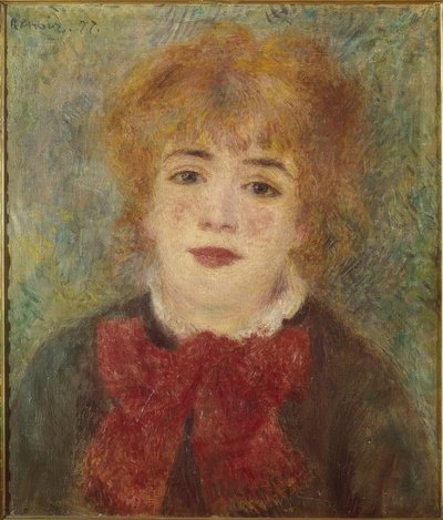Portrét dámy od Pierre Auguste Renoir