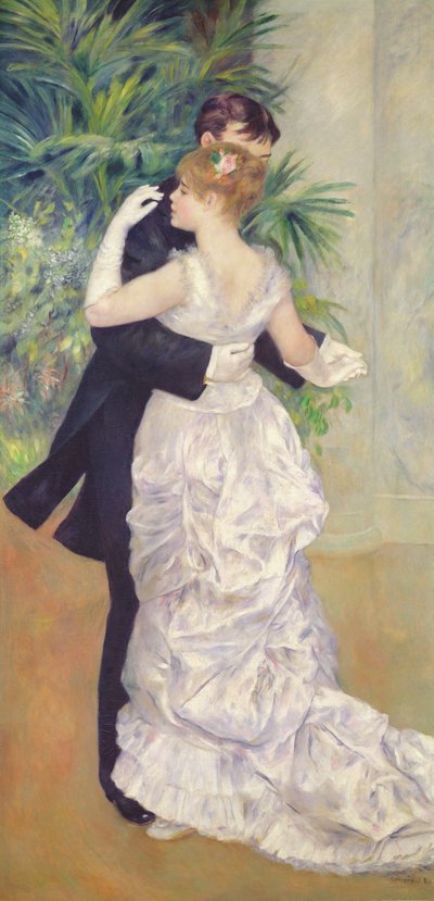 Tanec ve městě od Pierre-Auguste Renoir