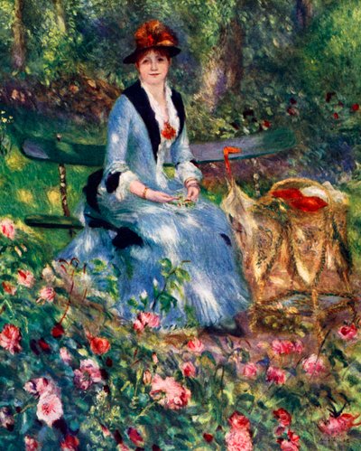 In The Roses, 1882, 1929 od Pierre Auguste Renoir