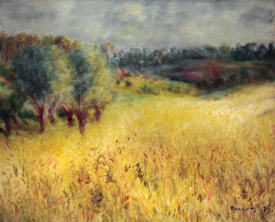 Kukuřičné pole od Pierre Auguste Renoir