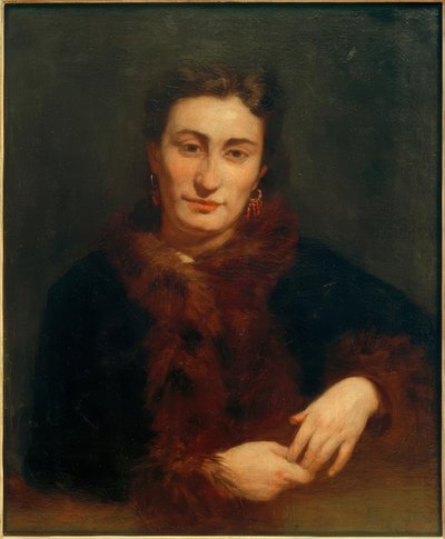 Dáma v kožichu od Pierre Auguste Renoir
