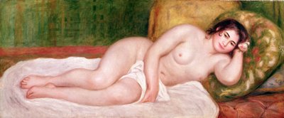Ženský akt na pohovce od Pierre Auguste Renoir