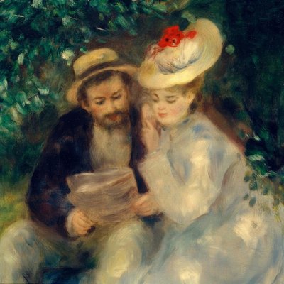 Tajemství (La Tonnelle) od Pierre Auguste Renoir