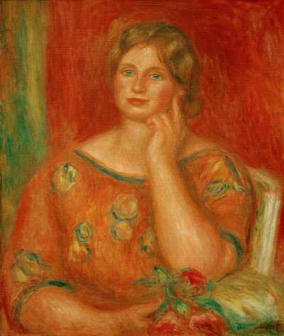 Gertrud Osthausová od Pierre Auguste Renoir