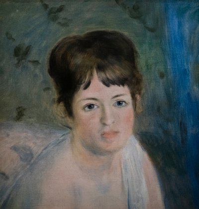 Hlava ženy od Pierre Auguste Renoir