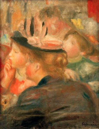V divadle od Pierre Auguste Renoir