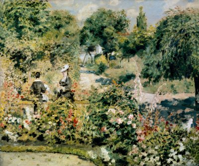 Zahrada ve Fontenay od Pierre Auguste Renoir