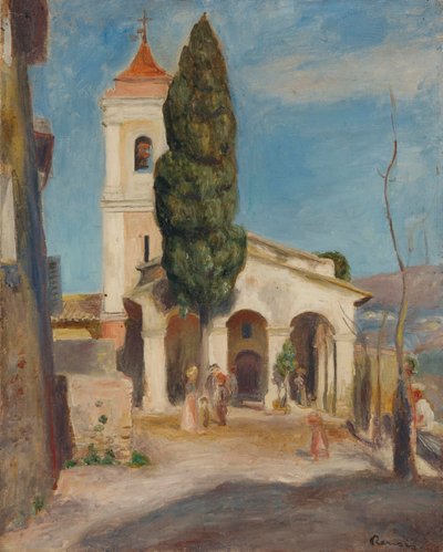 Kaple Panny Marie Ochranné v Haut-de-Cagnes, 1905 od Pierre Auguste Renoir