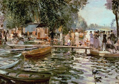 La Grenouillere od Pierre Auguste Renoir