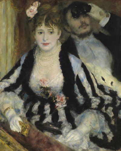 La Loge (divadelní lóže) od Pierre Auguste Renoir