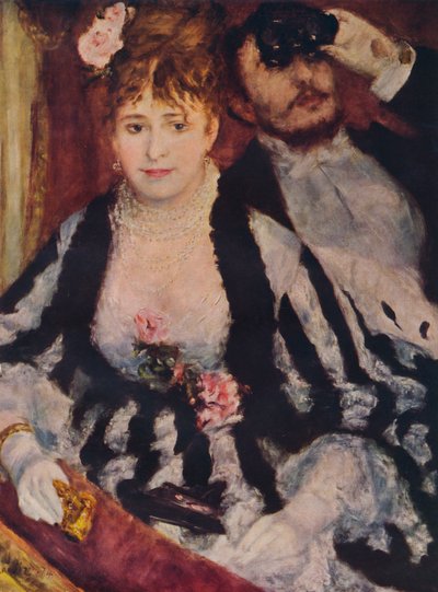 La Loge The Theatre Box, 1874, 1938 od Pierre Auguste Renoir