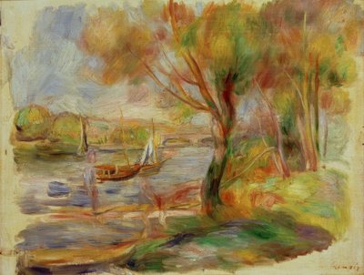 Seina v Argenteuil od Pierre Auguste Renoir