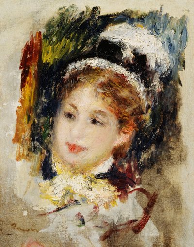 Dáma ve svých městských šatech, 1875 od Pierre Auguste Renoir