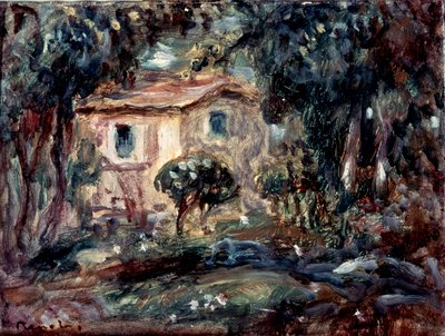 Krajina. Le Cannet, 1902. od Pierre Auguste Renoir