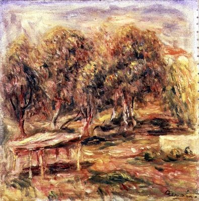 Krajina Midi (olej na plátně) od Pierre Auguste Renoir