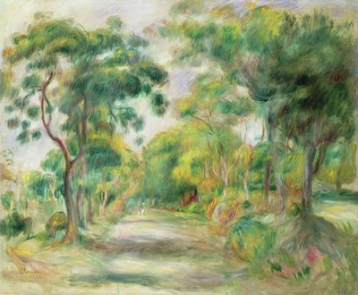Krajina Midi (olej na plátně) od Pierre Auguste Renoir