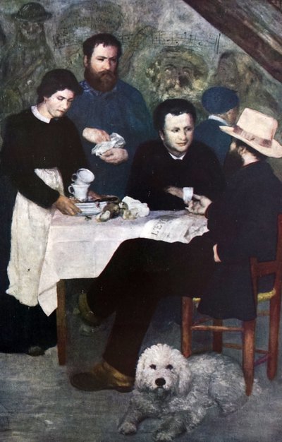 Kabaret matky Antony Bourron-Marlotte od Pierre Auguste Renoir