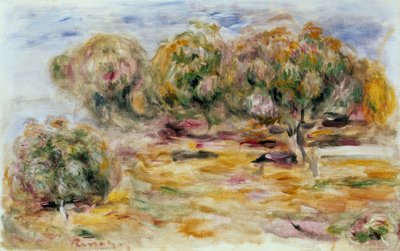 Zahrada Collettes od Pierre Auguste Renoir