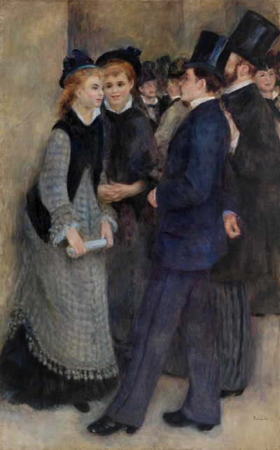 Odchod z konzervatoře od Pierre Auguste Renoir