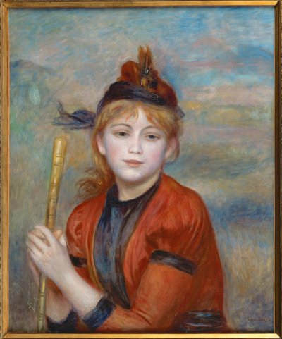 Výletník (olej na plátně) od Pierre Auguste Renoir