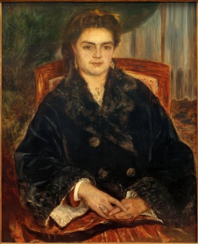 Paní Edouard Bernier od Pierre Auguste Renoir
