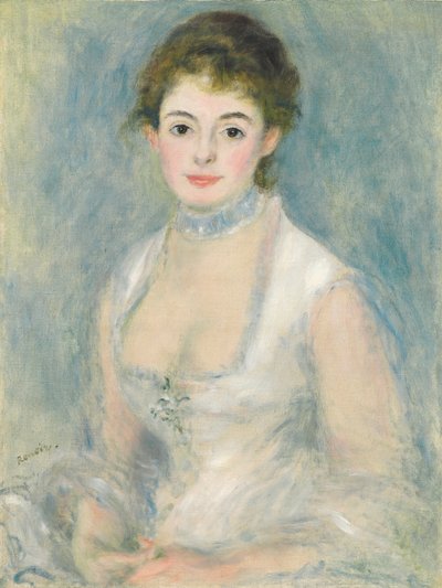 Madame Henriot, kolem roku 1876 od Pierre Auguste Renoir