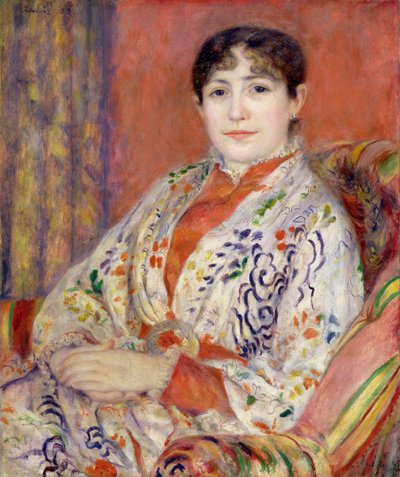 Madame Heriot, 1882 od Pierre Auguste Renoir