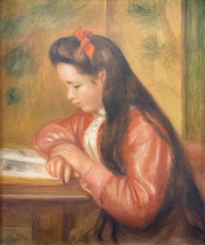Mademoiselle Genevieve Caillebotte, budoucí Madame Chardeau, c. 1895 (olej na plátně) od Pierre Auguste Renoir