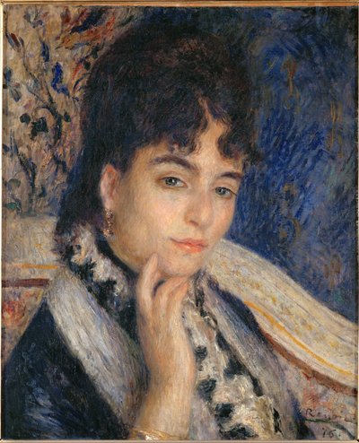 Paní Alphonse Daudet (olej na plátně) od Pierre Auguste Renoir