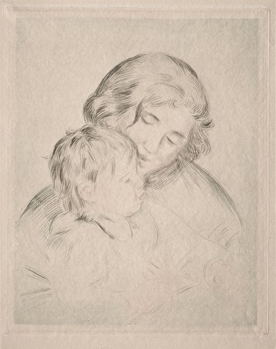 Matka a dítě od Pierre Auguste Renoir