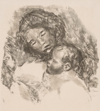 Mateřství od Pierre Auguste Renoir
