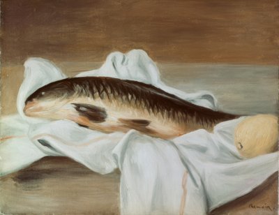Zátiší s rybami od Pierre Auguste Renoir