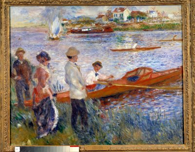 Veslaři na Chatou od Pierre Auguste Renoir
