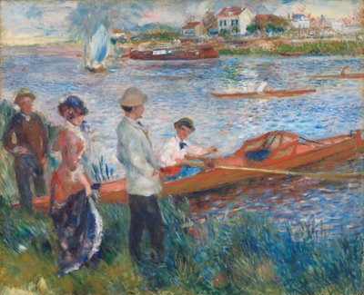Veslaři v Chatou, 1879. od Pierre Auguste Renoir
