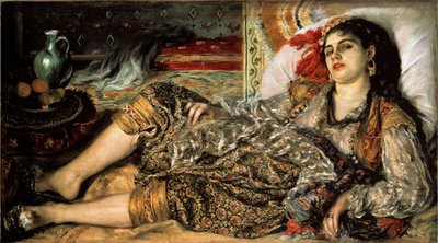 Odalisque od Pierre Auguste Renoir