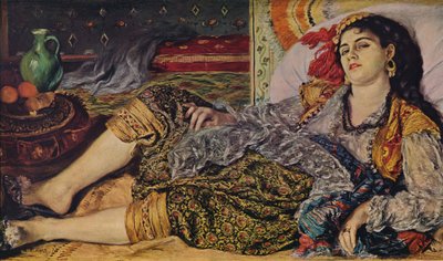 Odalisque, 1870. od Pierre Auguste Renoir