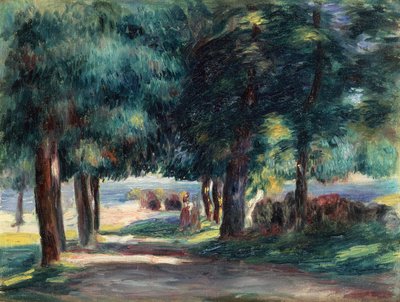 Stezka pod stromy od Pierre Auguste Renoir