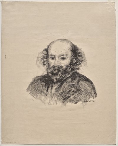 Paul Cézanne od Pierre Auguste Renoir