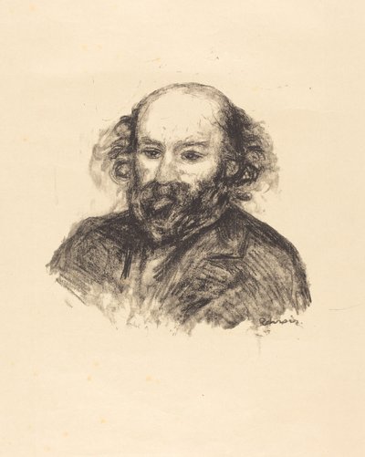 Paul Cezanne, 1902. od Pierre Auguste Renoir