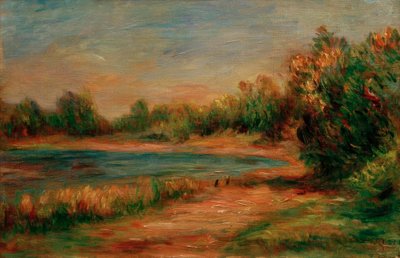 Krajina na Guernsey od Pierre-Auguste Renoir