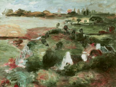Bretaňská krajina od Pierre Auguste Renoir