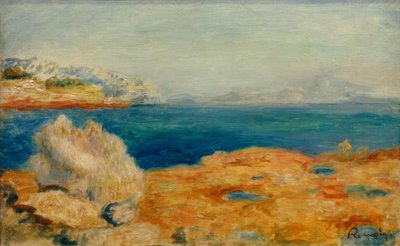 Pobřežní krajina od Pierre Auguste Renoir