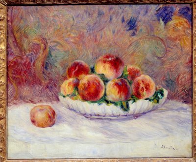 Broskve od Pierre Auguste Renoir